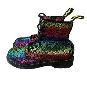 Dr. Martens Rainbow Boots Women’s 5